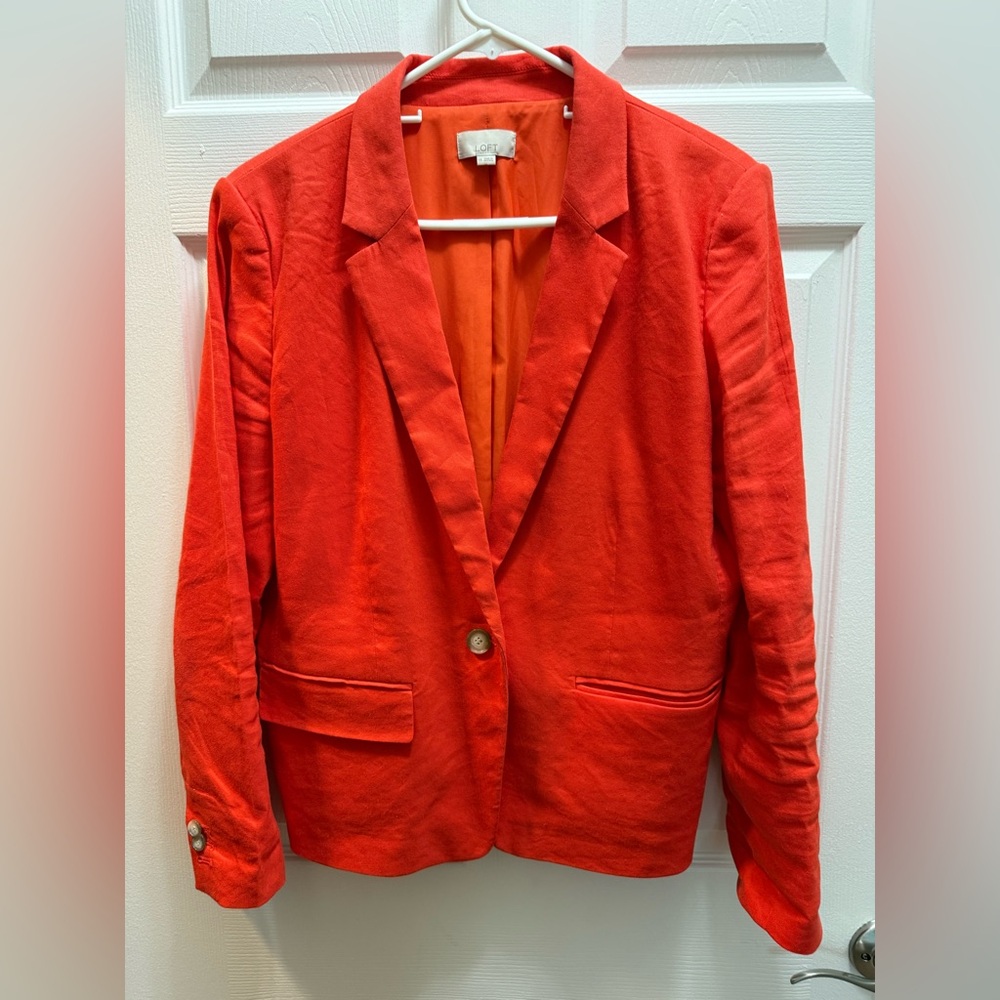 LOFT Bright Orange Women's Blazer